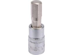 SOCKET BIT HEX 1/4" 7MM L37MM