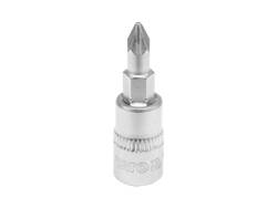 SOCKET BIT PZ1 1/4" L37MM