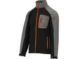 SOFTSHELL JACKET BLACK-GREY M