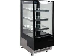 STANDING DISPLAY REFRIGERATOR 450W 300L BLACK  65X80X144