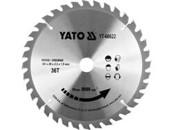 TCT BLADE FOR WOOD 185X36TX20MM