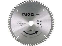 TCT CIRCULAR SAW FOR ALUMINIUM 180*20MM 60 TEETH