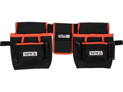 TOOL BELT WITH 2 SLIDING BAGS AND HOLDER