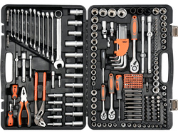 TOOL SET 1/2" 3/8" 1/4" 225 PCS