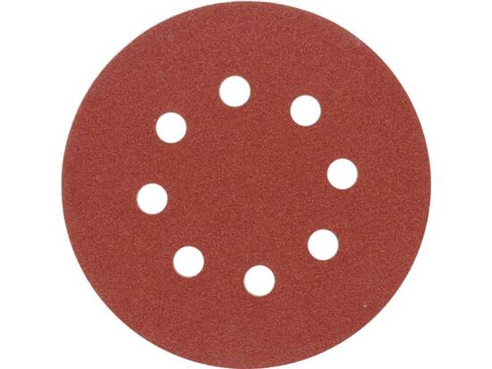  ABRASIVE DISC SET WITH HOLES (WITH VELCRO)