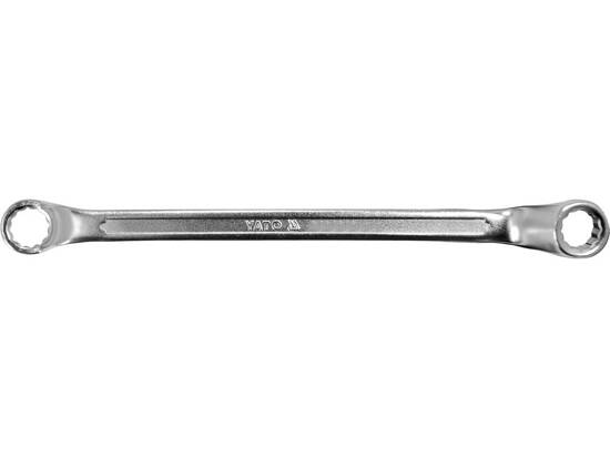  BI-HEXAGONAL RING SPANNER, POLISHED HEAD 11/16X3/4''