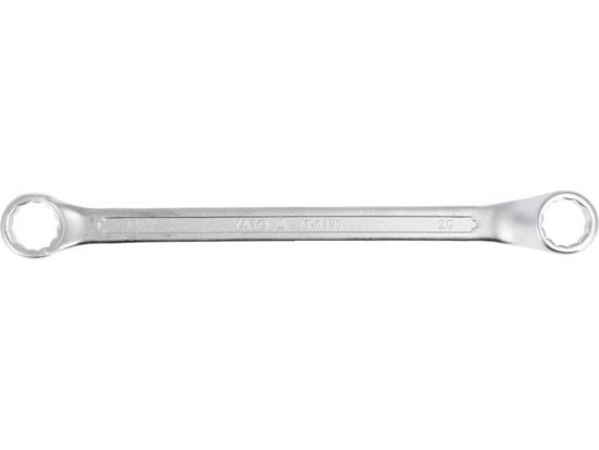  BI-HEXAGONAL RING SPANNER, POLISHED HEAD 14X15 MM