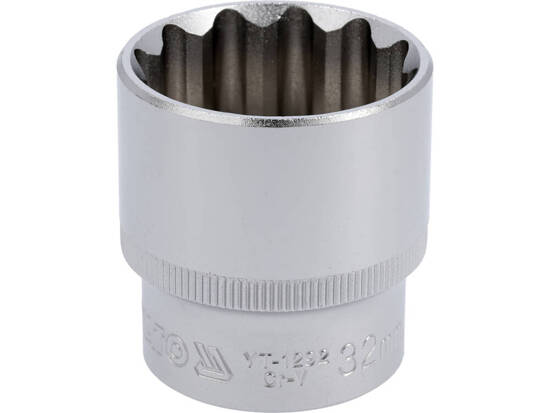  BI-HEXAGONAL SOCKET 1/2'' 32 MM