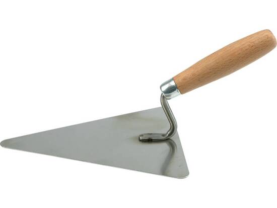  BRICK TROWEL, STEINLESS 180MM