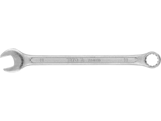  COMBINATION SPANNER, POLISHED HEAD 11 MM