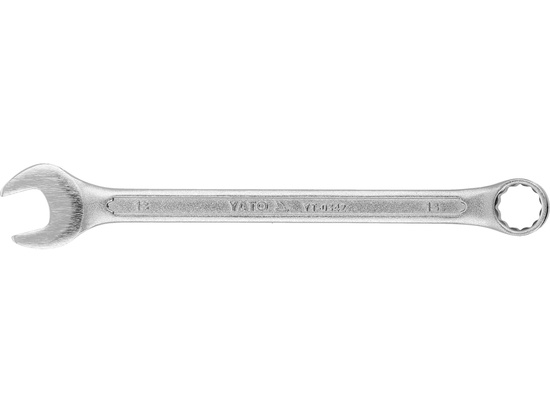  COMBINATION SPANNER, POLISHED HEAD 13 MM