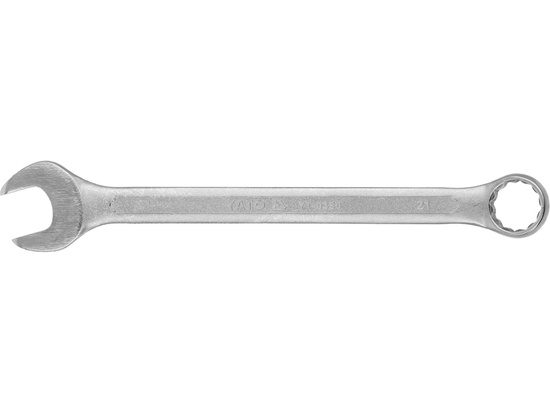  COMBINATION SPANNER, POLISHED HEAD 21 MM