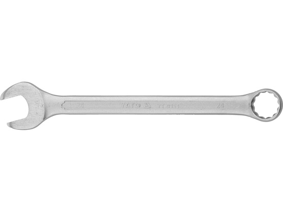  COMBINATION SPANNER, POLISHED HEAD 24 MM