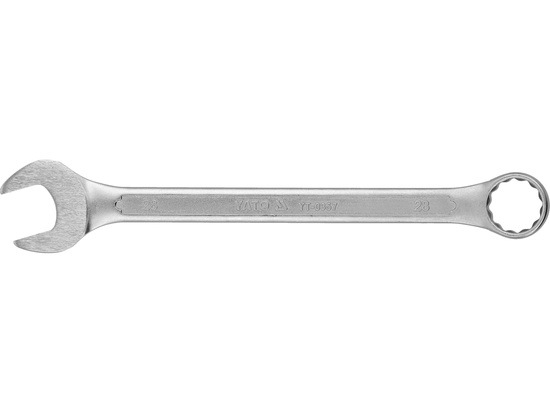  COMBINATION SPANNER, POLISHED HEAD 28 MM