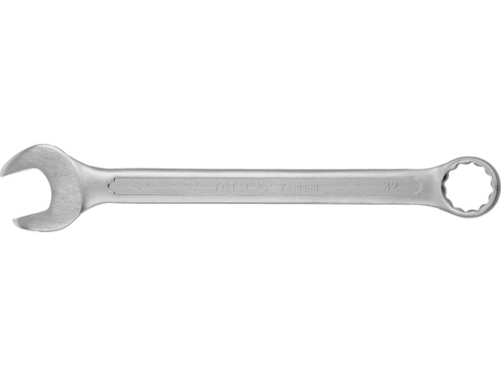  COMBINATION SPANNER, POLISHED HEAD 32 MM