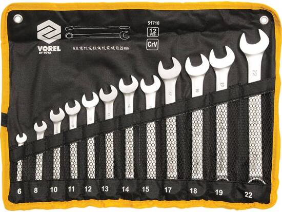  COMBINATION SPANNER SET - FLAT PANEL