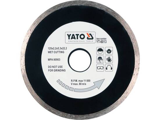  DIAMOND BLADE 125 MM