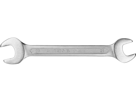  DOUBLE OPEN END SPANNER, POLISHED HEAD 10X13 MM