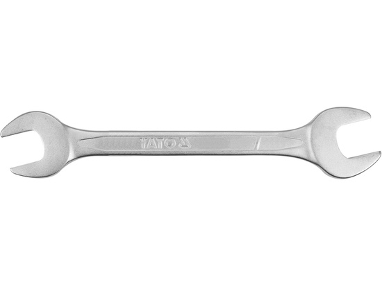  DOUBLE OPEN END SPANNER, SATIN FINISH 20X22 MM