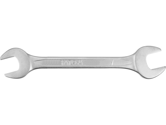  DOUBLE OPEN END SPANNER, SATIN FINISH 21X23 MM