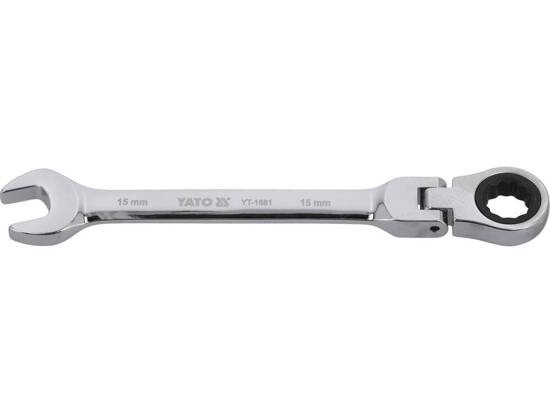  FLEXIBLE RATCHET COMBINATION WRENCH 15 MM