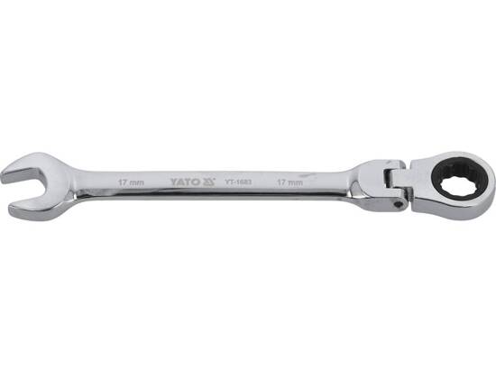  FLEXIBLE RATCHET COMBINATION WRENCH 17 MM