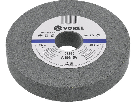  GRINDING DISC FOR BENCH GRINDER