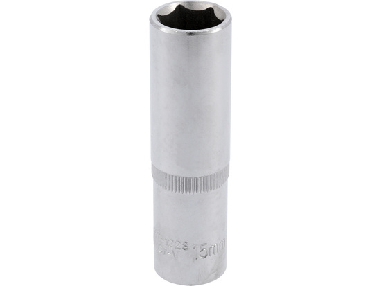  HEXAGONAL DEEP SOCKET 1/2'' 15 MM