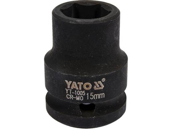  HEXAGONAL IMPACT SOCKET 1/2'' 15 MM