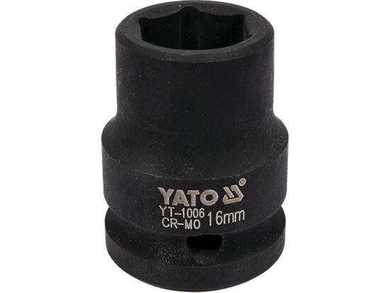  HEXAGONAL IMPACT SOCKET 1/2'' 16 MM