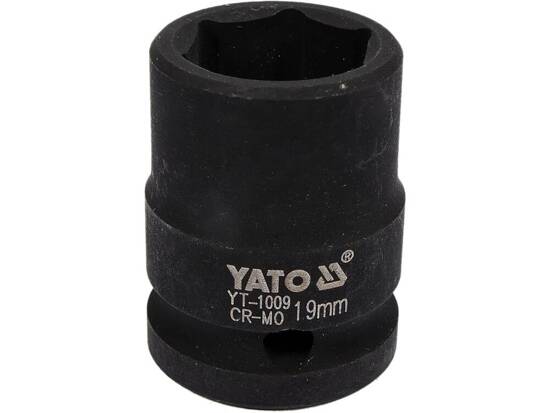  HEXAGONAL IMPACT SOCKET 1/2'' 19 MM