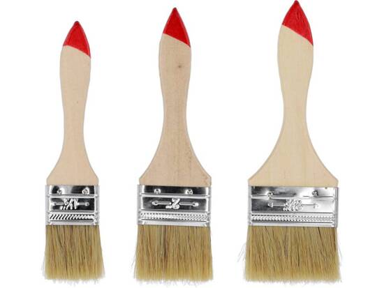  ''PAINT BRUSHES 3 PCS 1,5''-2''-2,5''