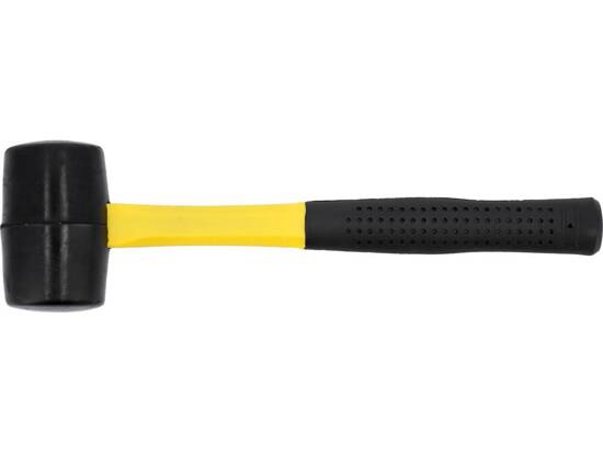  RUBBER MALLET WITH FIBREGLASS+PVC HANDLE