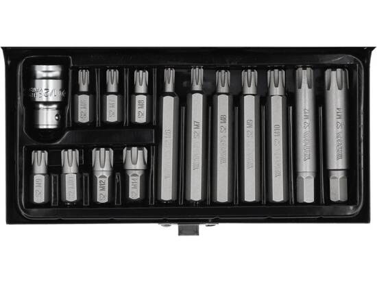  SCREWDRIVER BIT SET RIBE 15 PCS