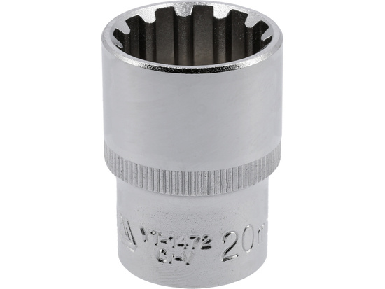  SPLINE SOCKET 1/2'', 20 MM