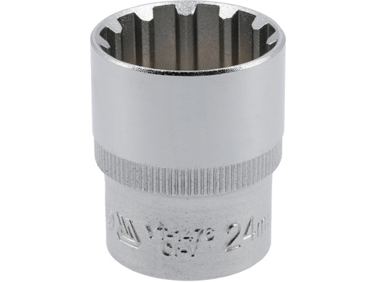  SPLINE SOCKET 1/2'', 24 MM