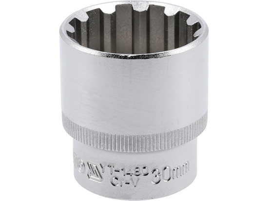  SPLINE SOCKET 1/2'', 30 MM