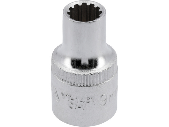  SPLINE SOCKET 1/2'', 9 MM