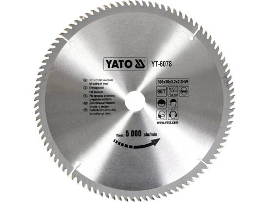  TCT CIRCULAR SAW BLADE FOR CUTTING WOOD 300X96X30 MM