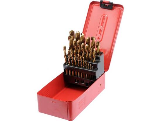  TITANIUM TWIST DRILL SET HSS