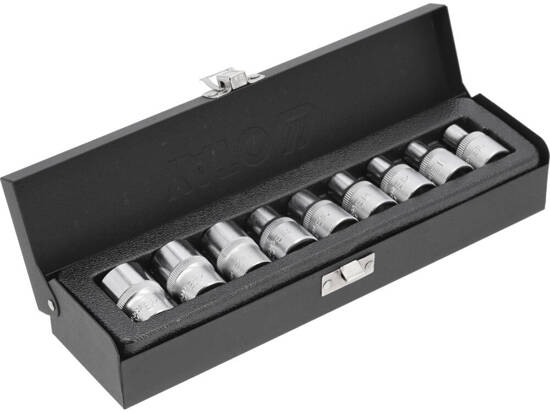  TORX SOCKET SET, LARGE E10-E24, 9 PCS