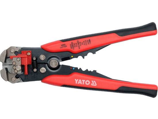  UNIVERSAL WIRE STRIPPER & RATCHET CRIMPING PLIERS 205 MM