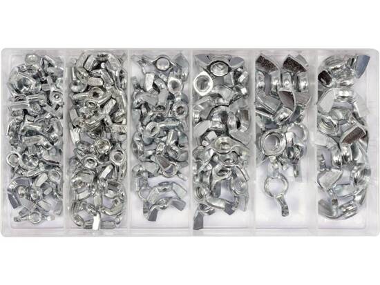 150 PCS WING NUTS ASSORTMENT