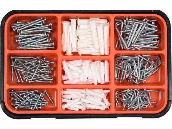 290PCS SCREWS AND PLUGS SET