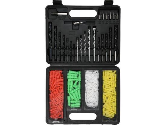 300PCS DRILL BITS AND PLUGS SET