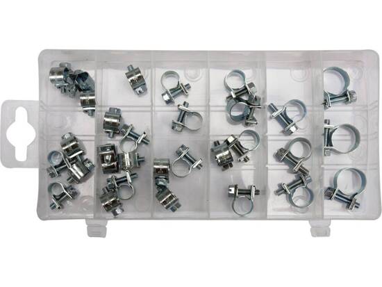 30PCS HOSE CLAMP ASSORTMENT