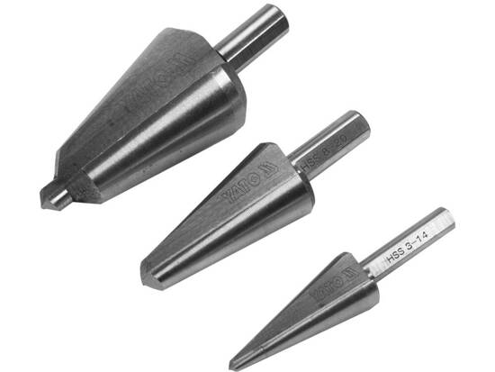 3PCS TAPER DRILL SET