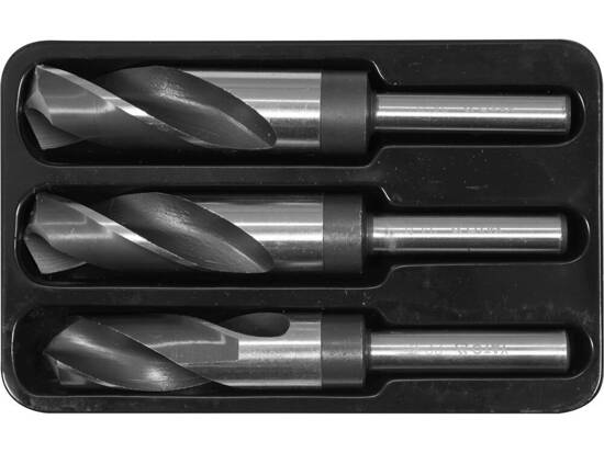 3PCS TWIST DRILL SET 22-24-25MM