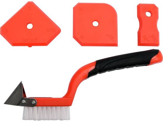 4 PCS CAULKING TOOL SET