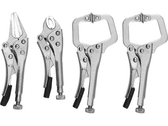 4PCS MINI LOCKING PLIERS SET